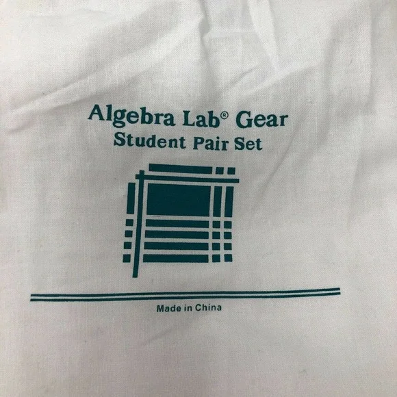 Math Manipulative Student Block Set Algebra Lab 103 Pieces Activity Homeschool - Picture 2 of 11